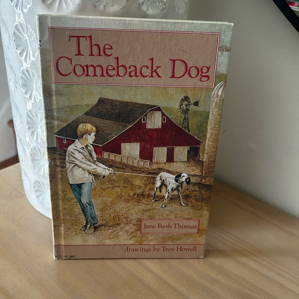Vintage 1981 The Comeback Dog By Jane Resh Thomas Hardcover Weekly Reader Book